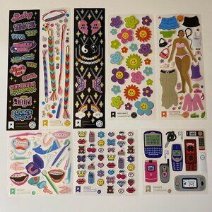 Pipsticks Nostalgic Stickers Set